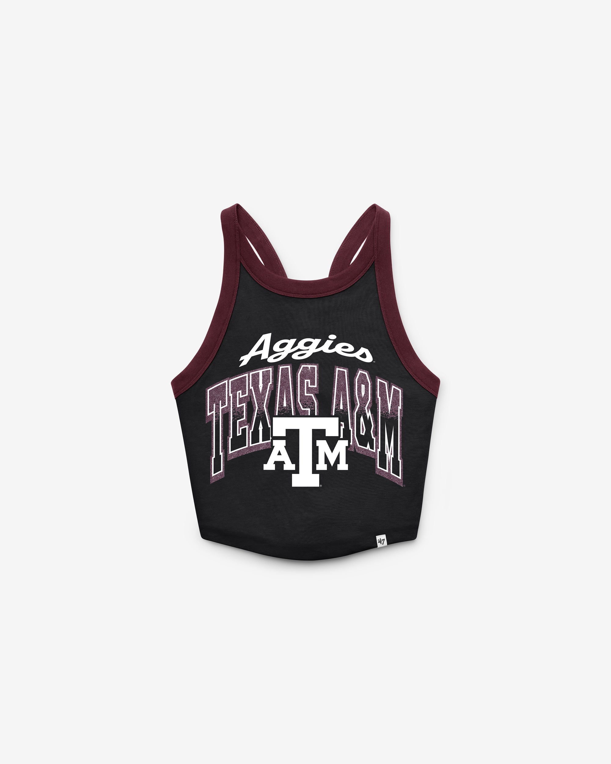 TEXAS A&M AGGIES SHIMMER SHADOW '47 WOMEN'S SPORTY TANK