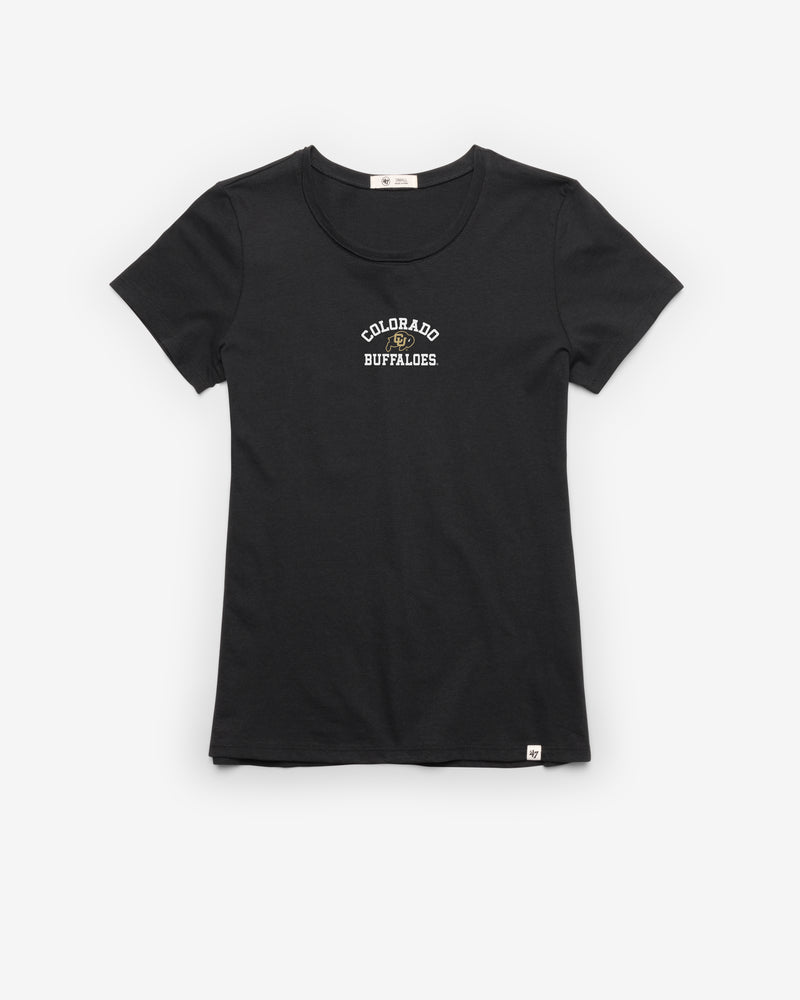 COLORADO BUFFALOES SPIRITED ARCH '47 WOMEN'S FRANKIE TEE