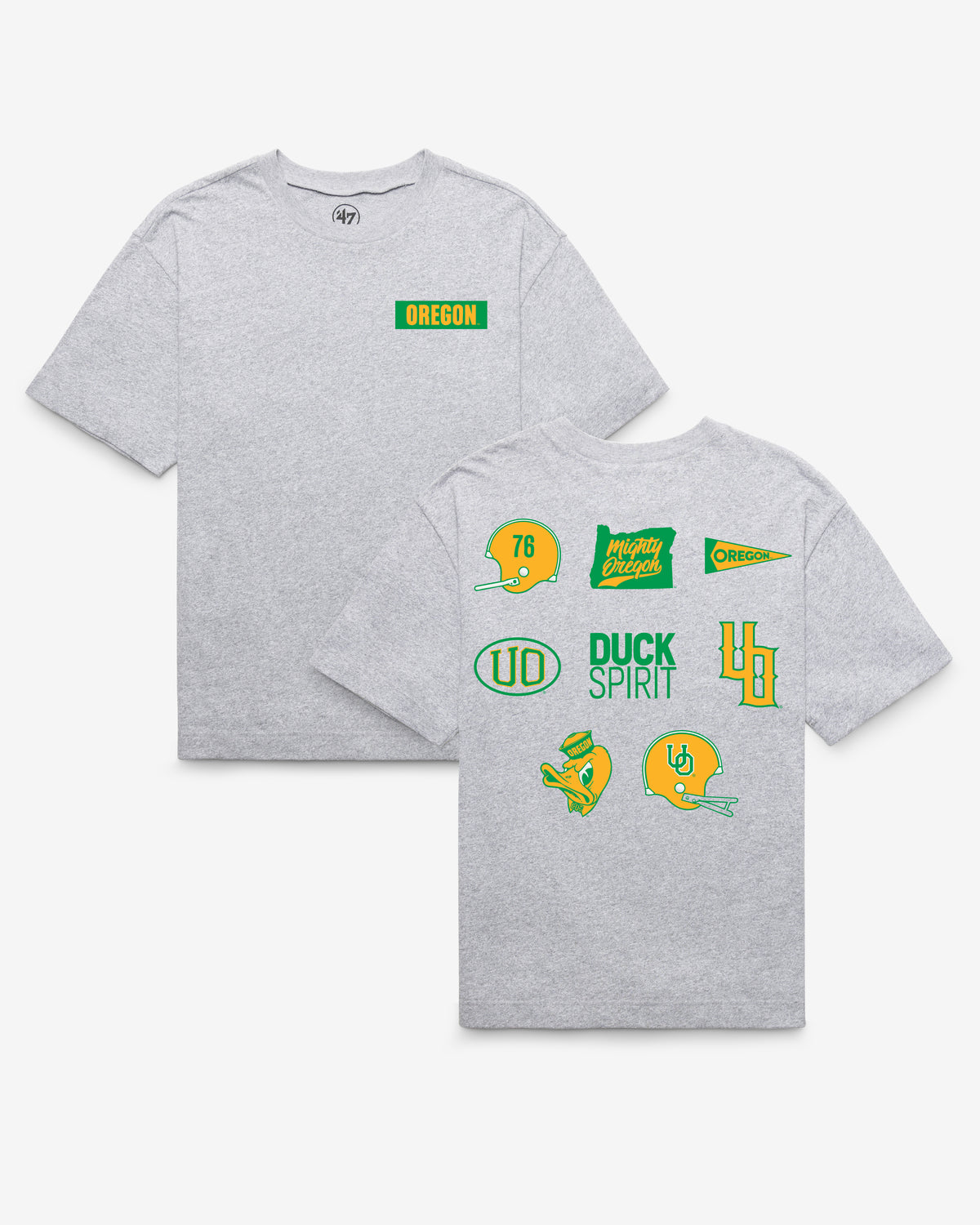 OREGON DUCKS VINTAGE HISTORY LOCK '47 FOUNDATION TEE