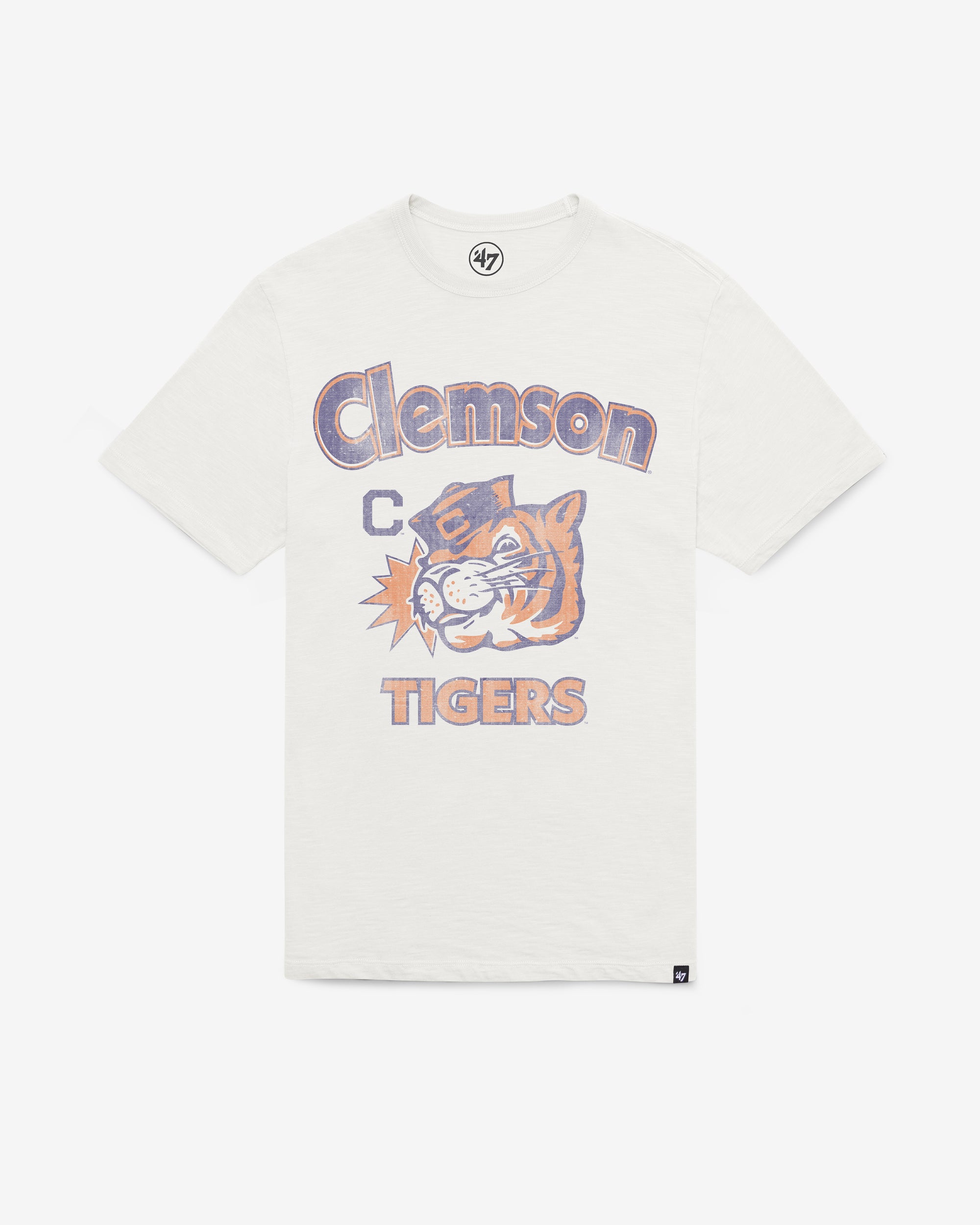 CLEMSON TIGERS VINTAGE SWINGIN' '47 SCRUM TEE