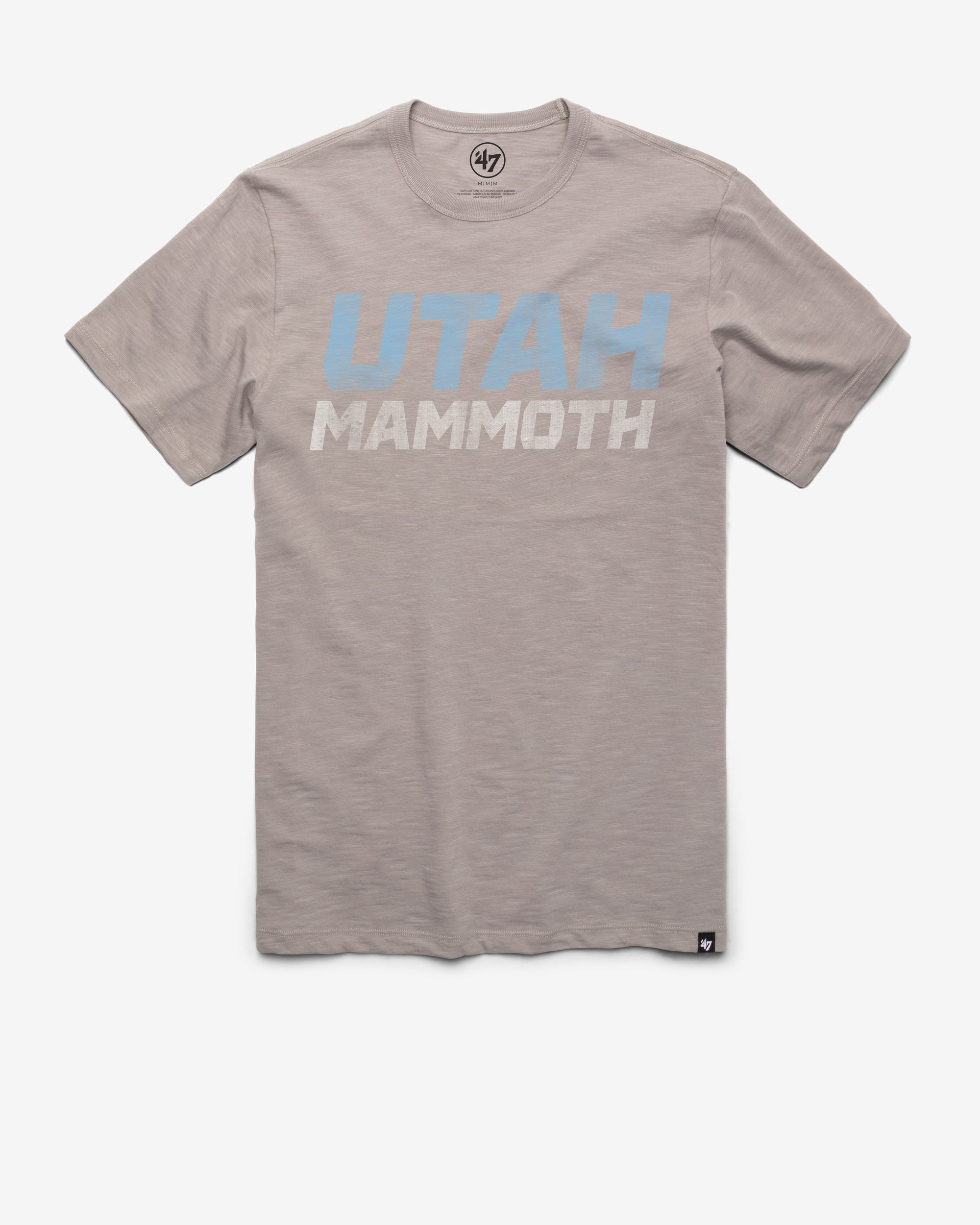 UTAH MAMMOTH GRIT WORDMARK '47 SCRUM TEE