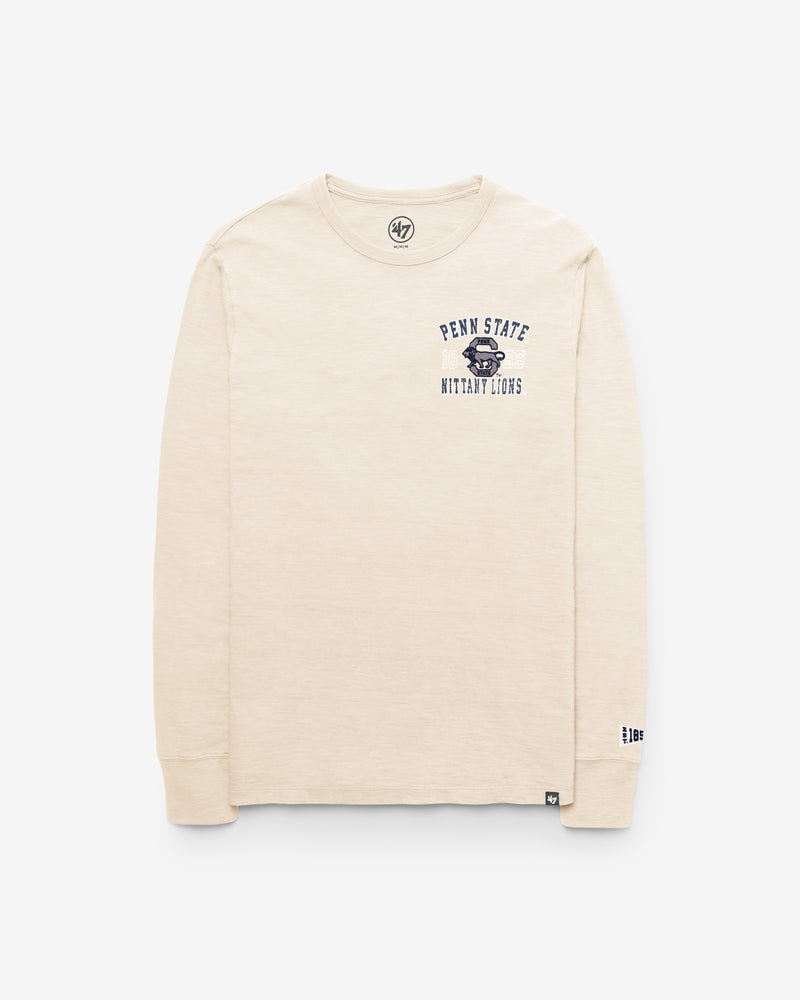 PENN STATE NITTANY LIONS VINTAGE EGREMONT WELL WORN '47 HEAVY SLUB LONG SLEEVE TEE