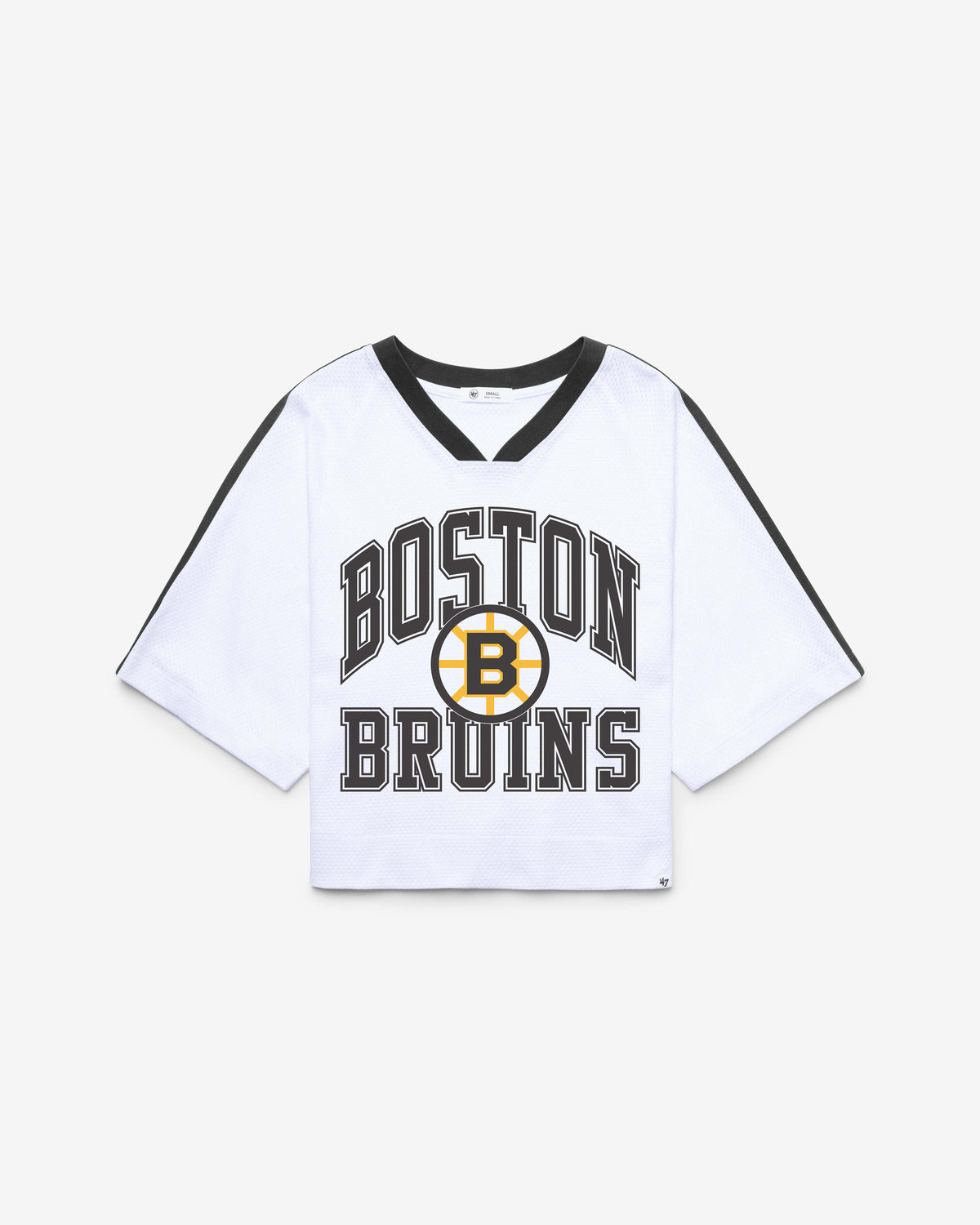 BOSTON BRUINS VINTAGE BIG OVERARCH '47 WOMEN'S DROP NEEDLE RAGLAN