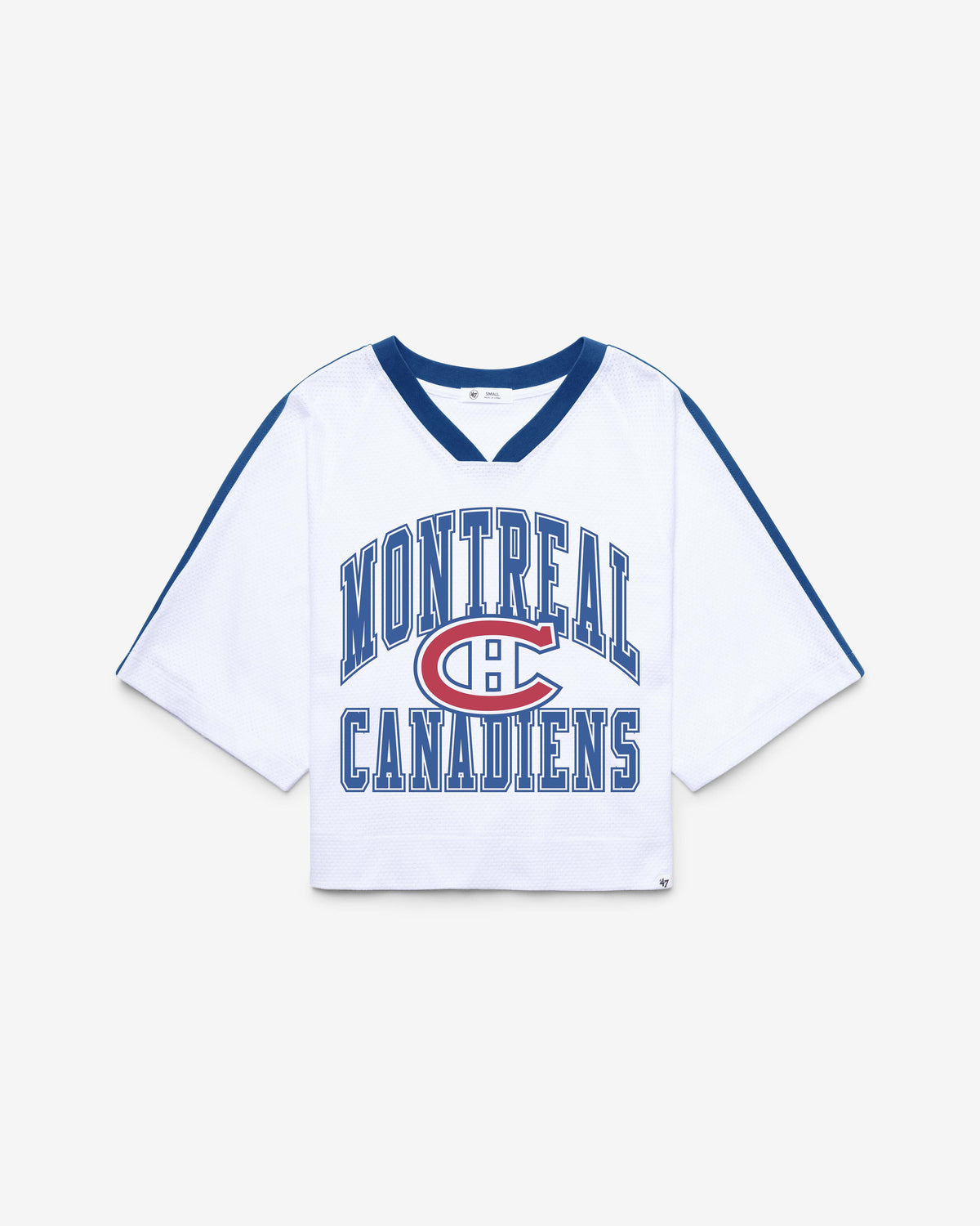 MONTREAL CANADIENS VINTAGE BIG OVERARCH '47 WOMEN'S DROP NEEDLE RAGLAN