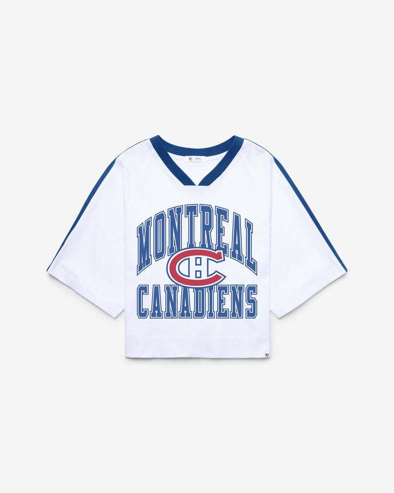 MONTREAL CANADIENS VINTAGE BIG OVERARCH '47 WOMEN'S DROP NEEDLE RAGLAN