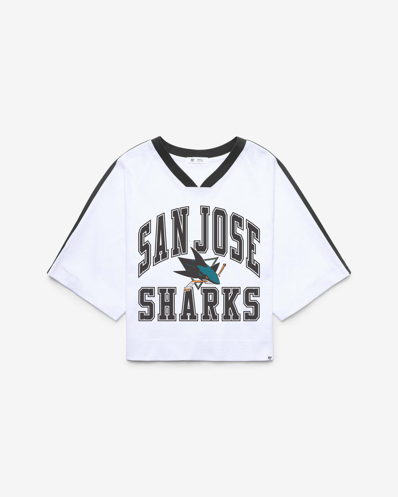 SAN JOSE SHARKS BIG OVERARCH '47 WOMEN'S DROP NEEDLE RAGLAN