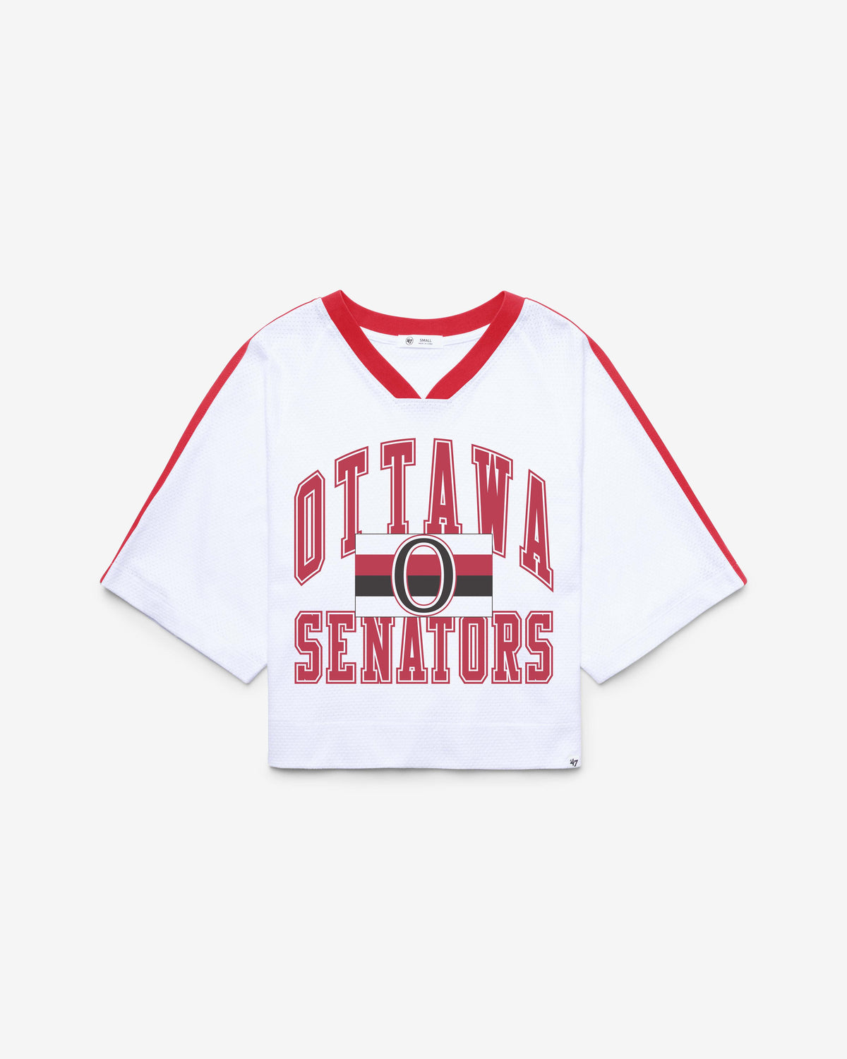 OTTAWA SENATORS VINTAGE BIG OVERARCH '47 WOMEN'S DROP NEEDLE RAGLAN