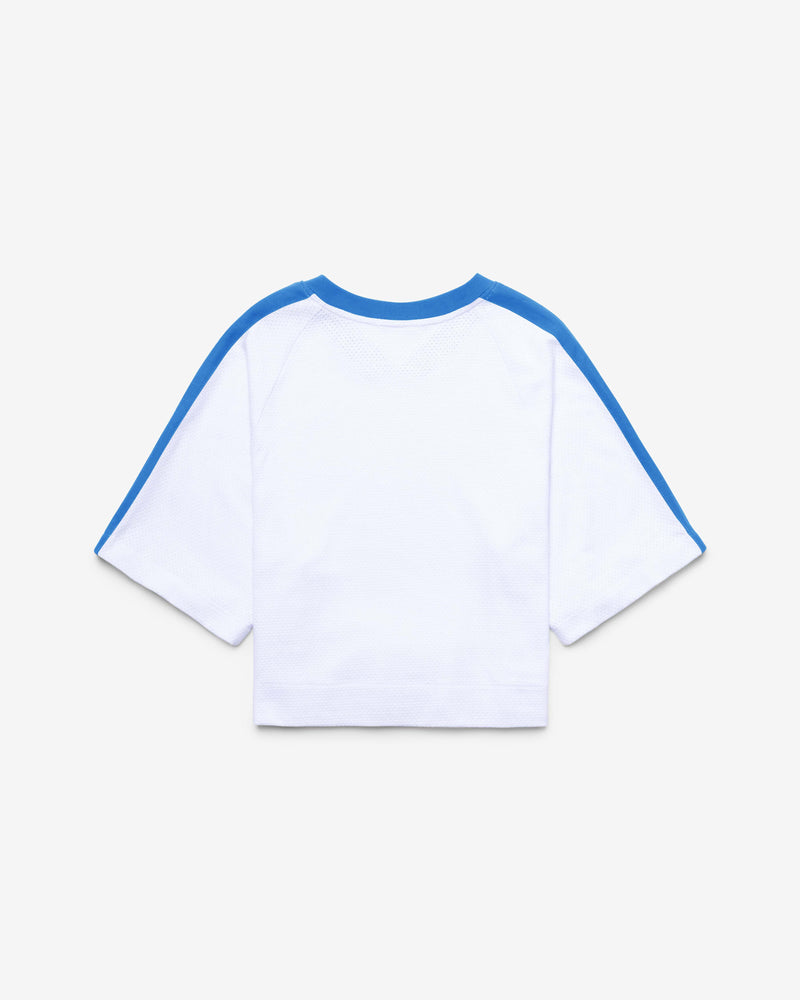 QUEBEC NORDIQUES VINTAGE BIG OVERARCH '47 WOMEN'S DROP NEEDLE RAGLAN