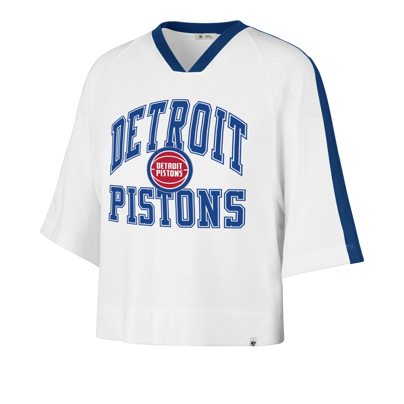 DETROIT PISTONS BIG OVERARCH '47 WOMEN'S DROP NEEDLE RAGLAN TEE