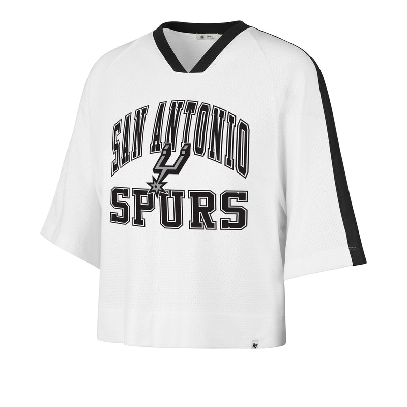 SAN ANTONIO SPURS BIG OVERARCH '47 WOMEN'S DROP NEEDLE RAGLAN TEE