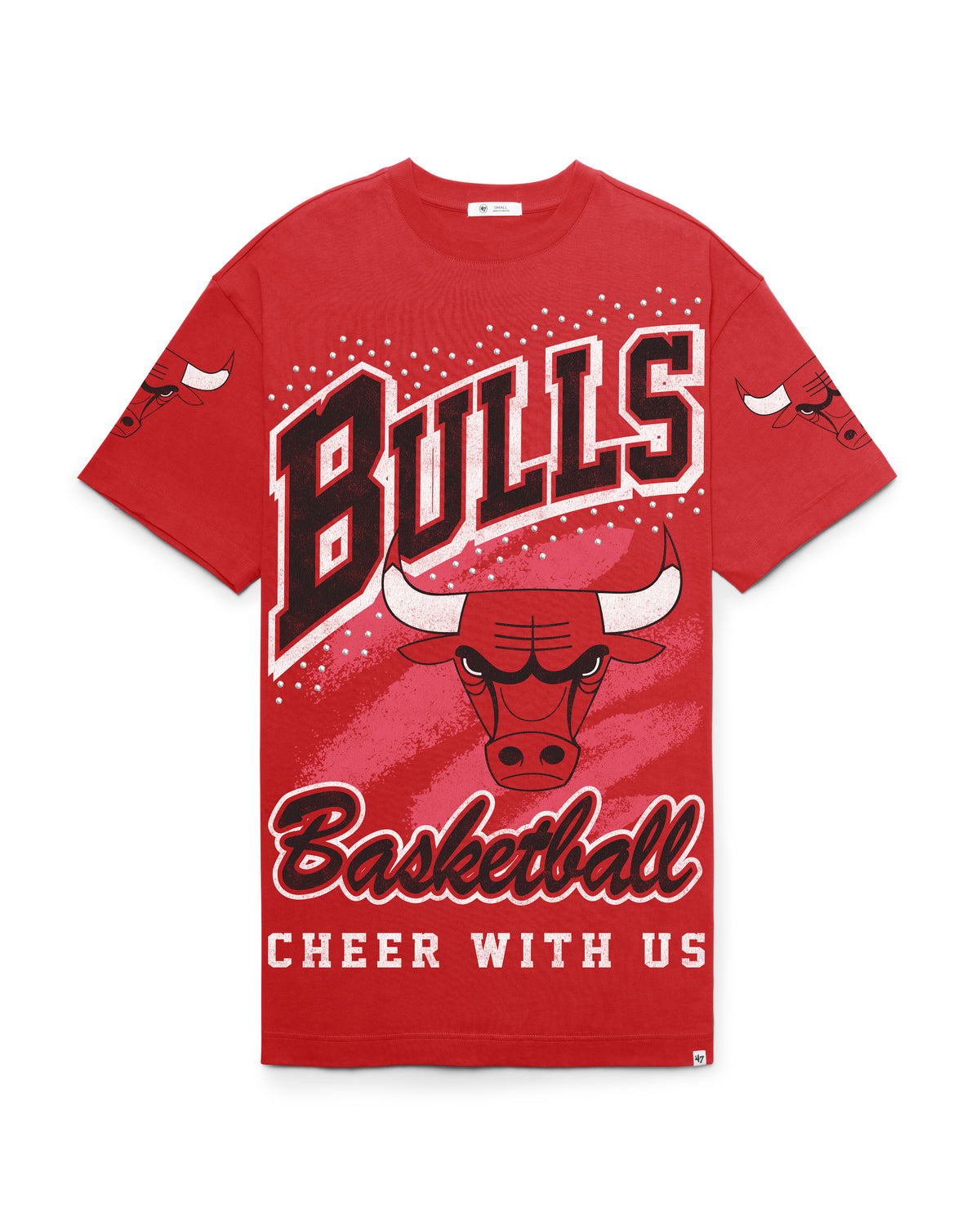 CHICAGO BULLS GEMSTONE SWASH T-SHIRT DRESS W