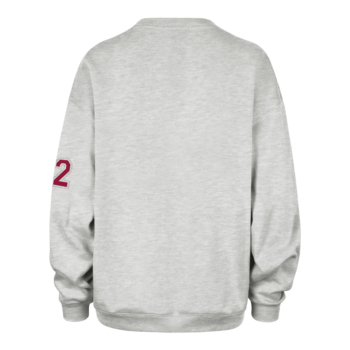 WASHINGTON COMMANDERS STONEY CLOVER LANE X '47 OVERSIZED GLITTER ARCH  CREW WOMENS