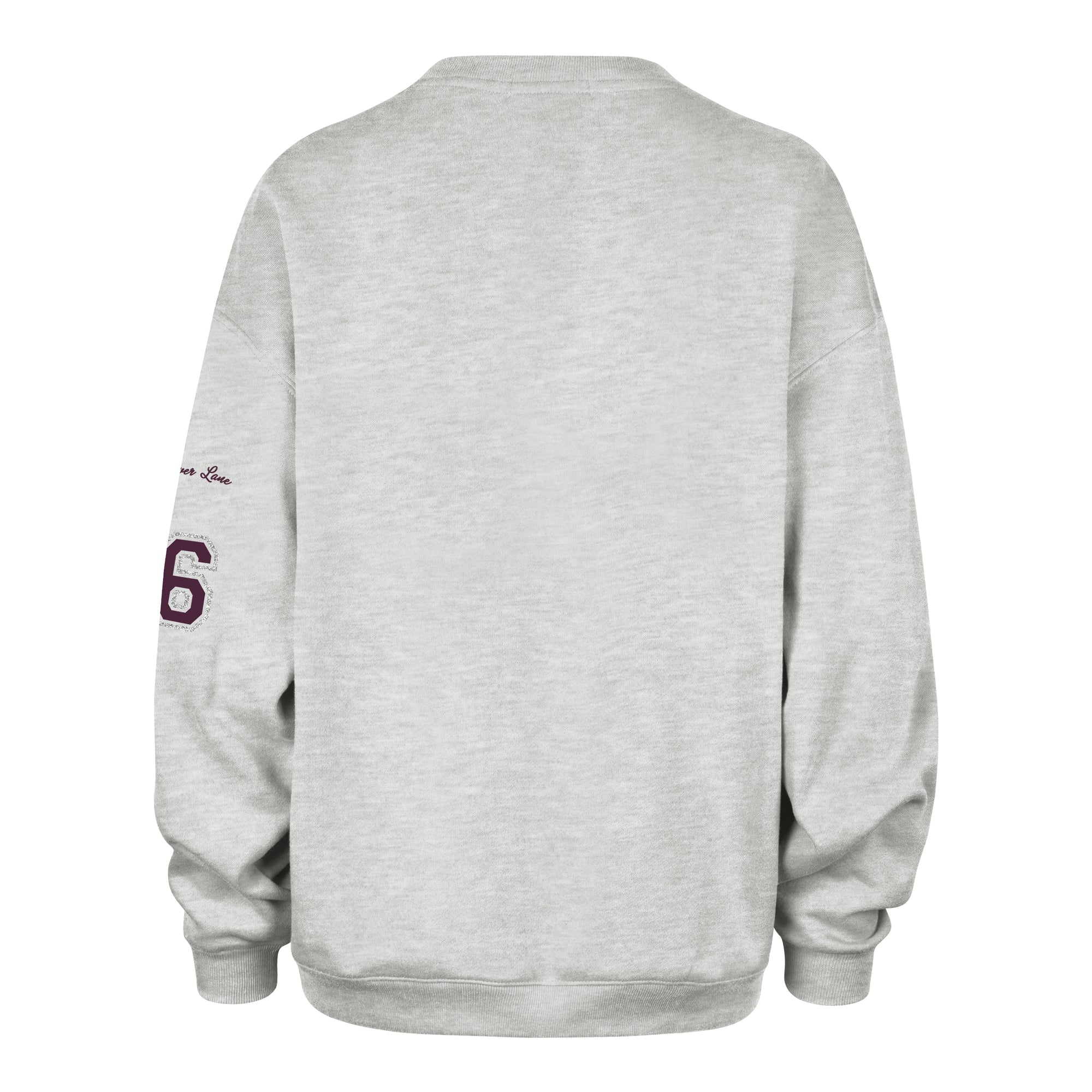 TEXAS A&M AGGIES STONEY CLOVER LANE X '47 OVERSIZED GLITTER ARCH CREW WOMENS