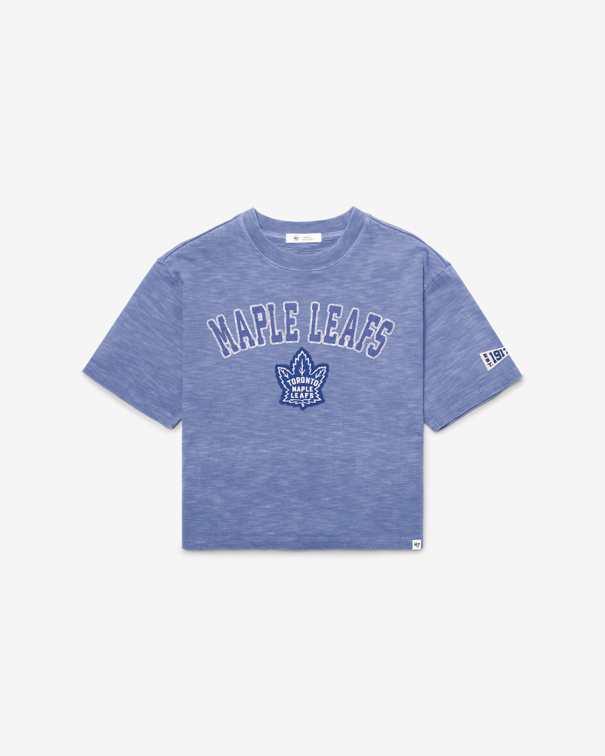 TORONTO MAPLE LEAFS VINTAGE ELMORE WELL WORN '47 HEAVY SLUB TEE WOMENS