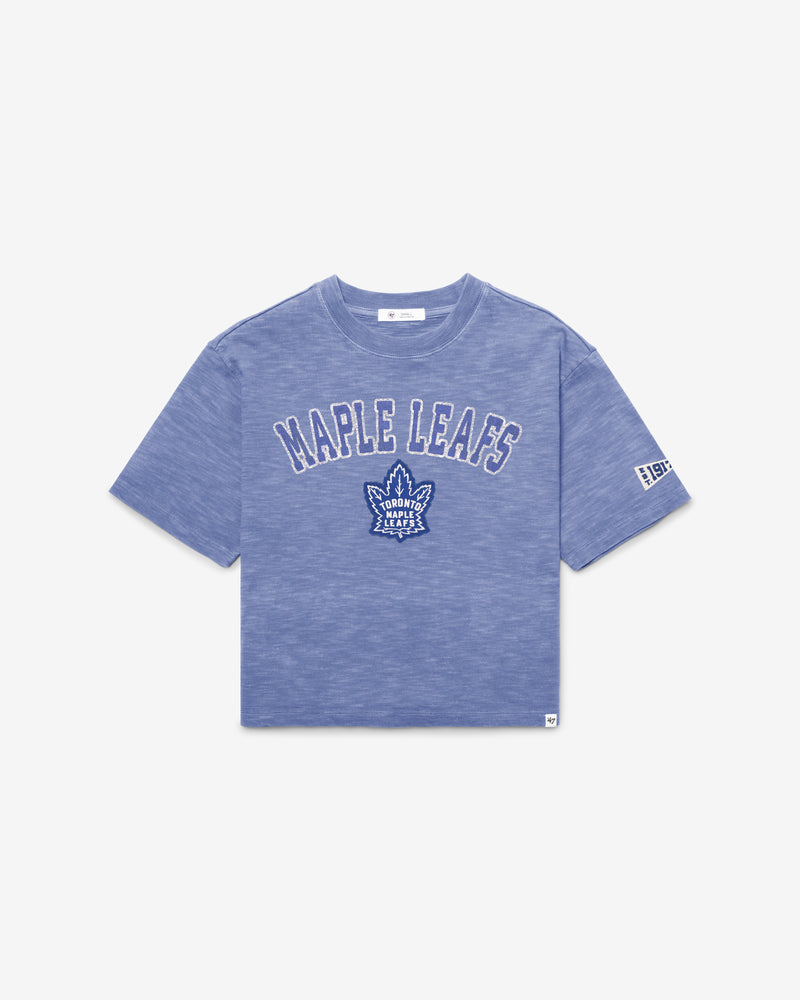 TORONTO MAPLE LEAFS VINTAGE ELMORE WELL WORN '47 HEAVY SLUB TEE WOMENS