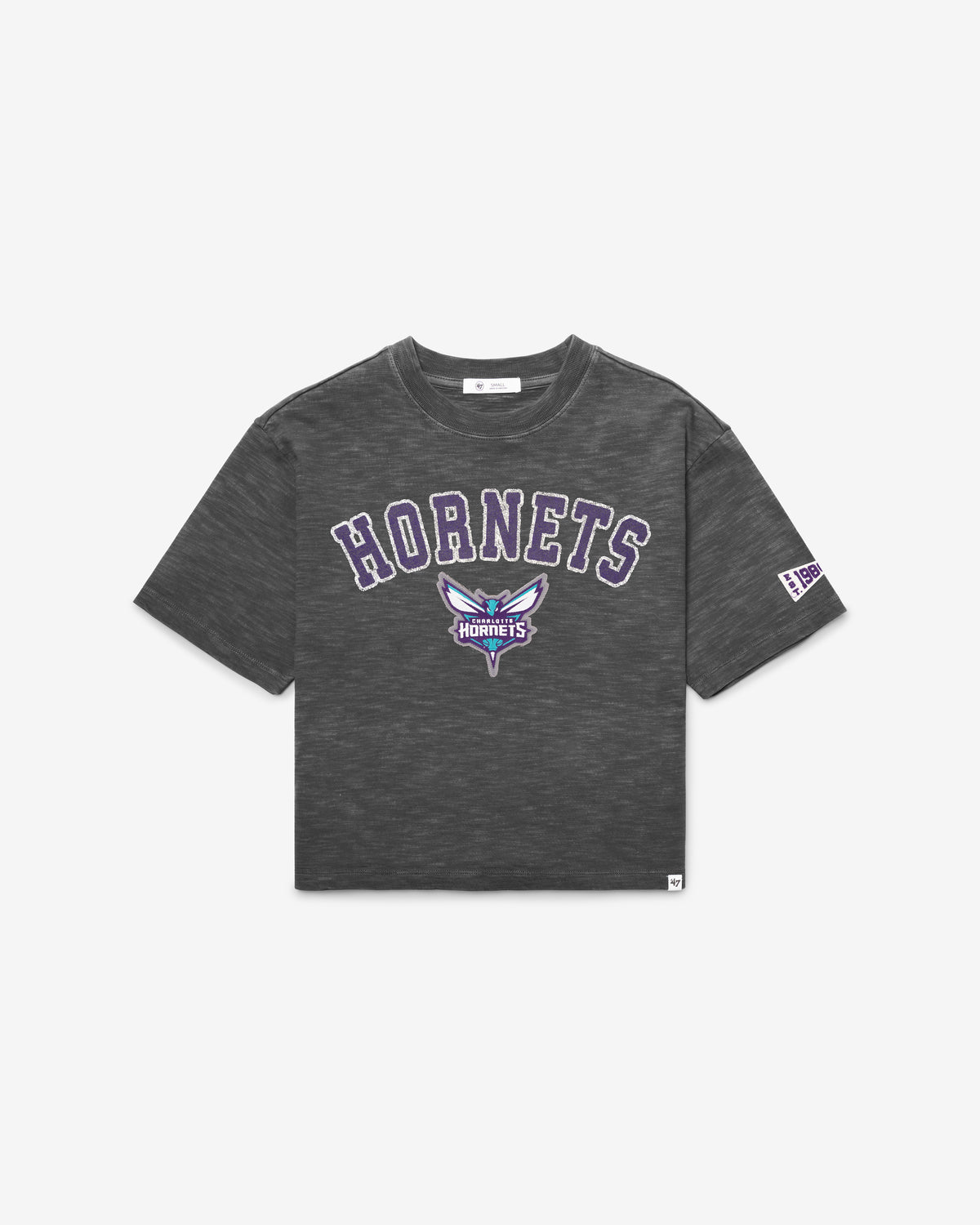 CHARLOTTE HORNETS ELMORE '47 HEAVY SLUB TEE WOMEN