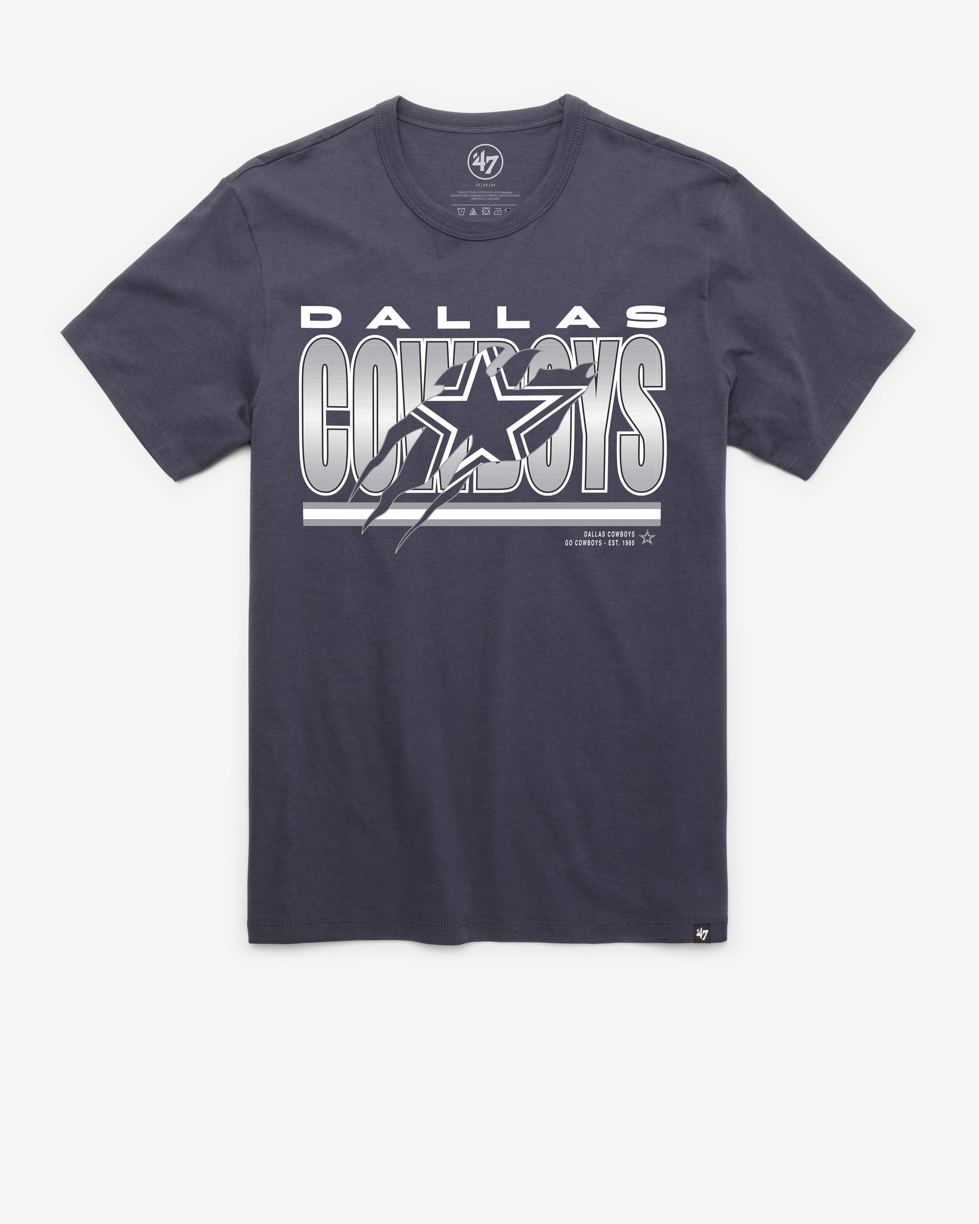 DALLAS COWBOYS TEAM THUNDER RIP '47 FRANKLIN TEE