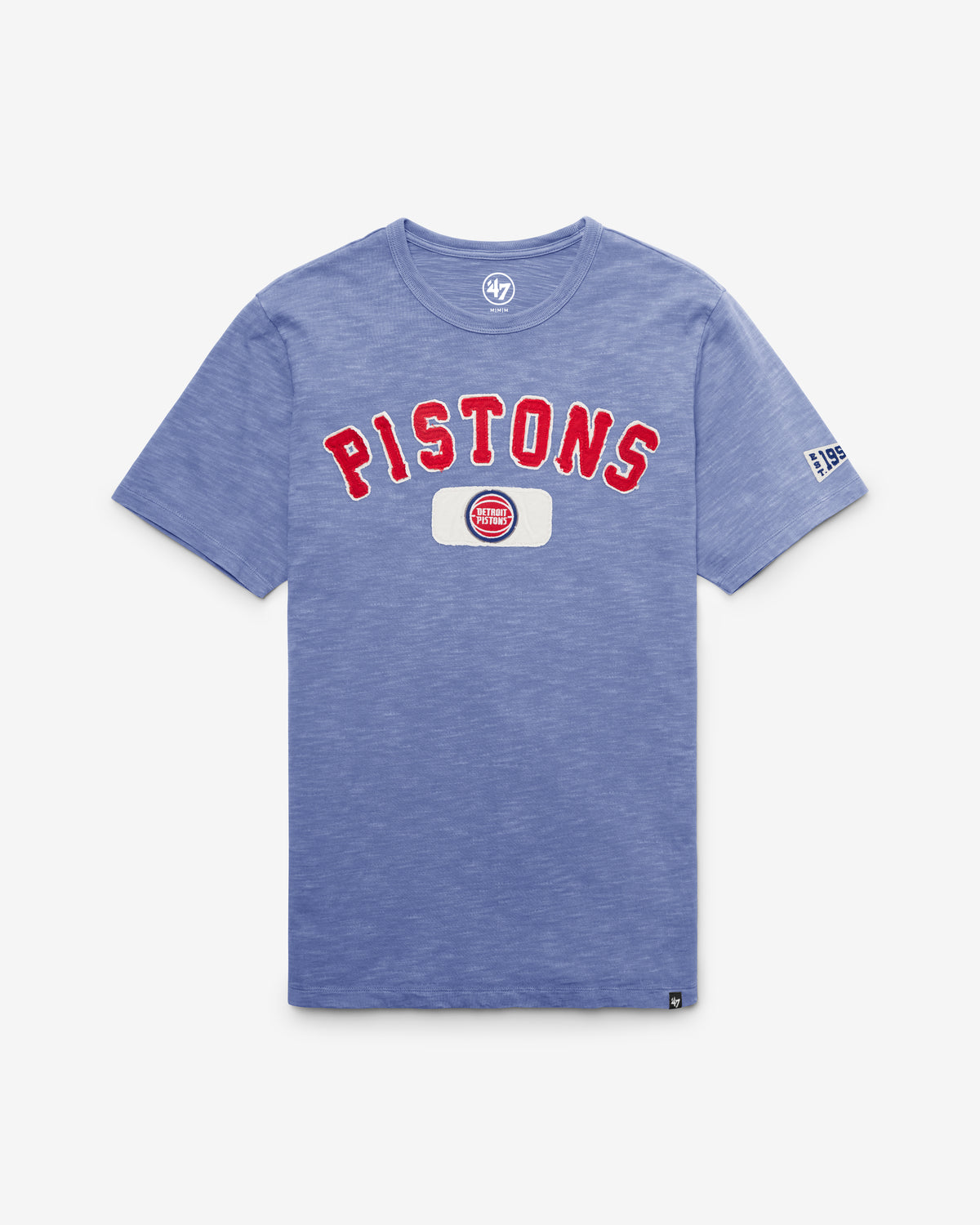 DETROIT PISTONS SEYMOORE '47 HEAVY SLUB TEE