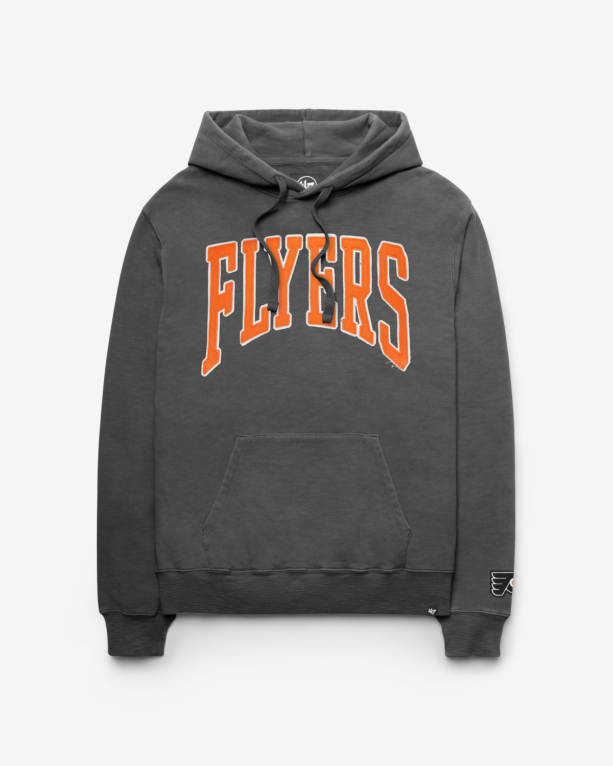 PHILADELPHIA FLYERS VINTAGE GROTON WELL WORN '47 FRENCH TERRY HOOD
