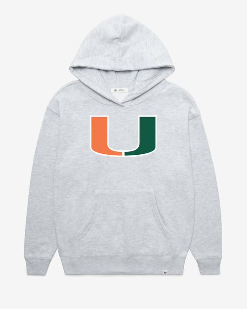 MIAMI HURRICANES IMPRINT '47 NAOMI HOOD WOMENS