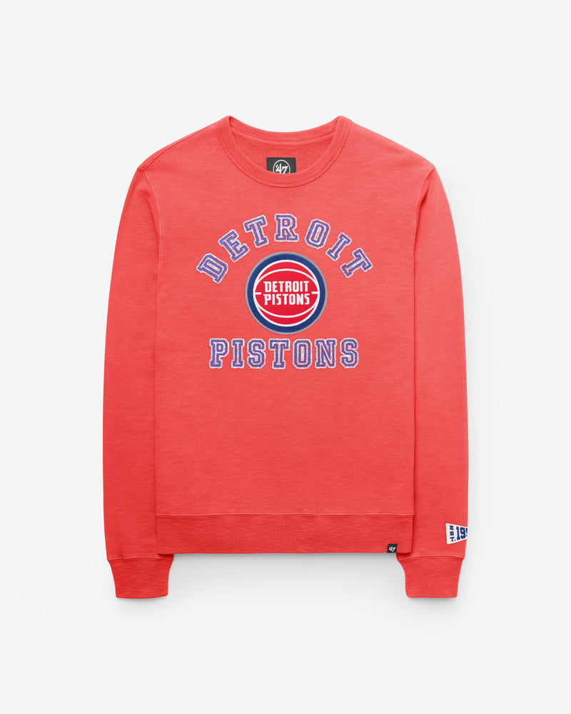 DETROIT PISTONS CALDERWOOD '47 FRENCH TERRY CREW