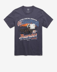 OKLAHOMA CITY THUNDER 2025 NBA CHAMPIONS '47 FRANKLIN TEE