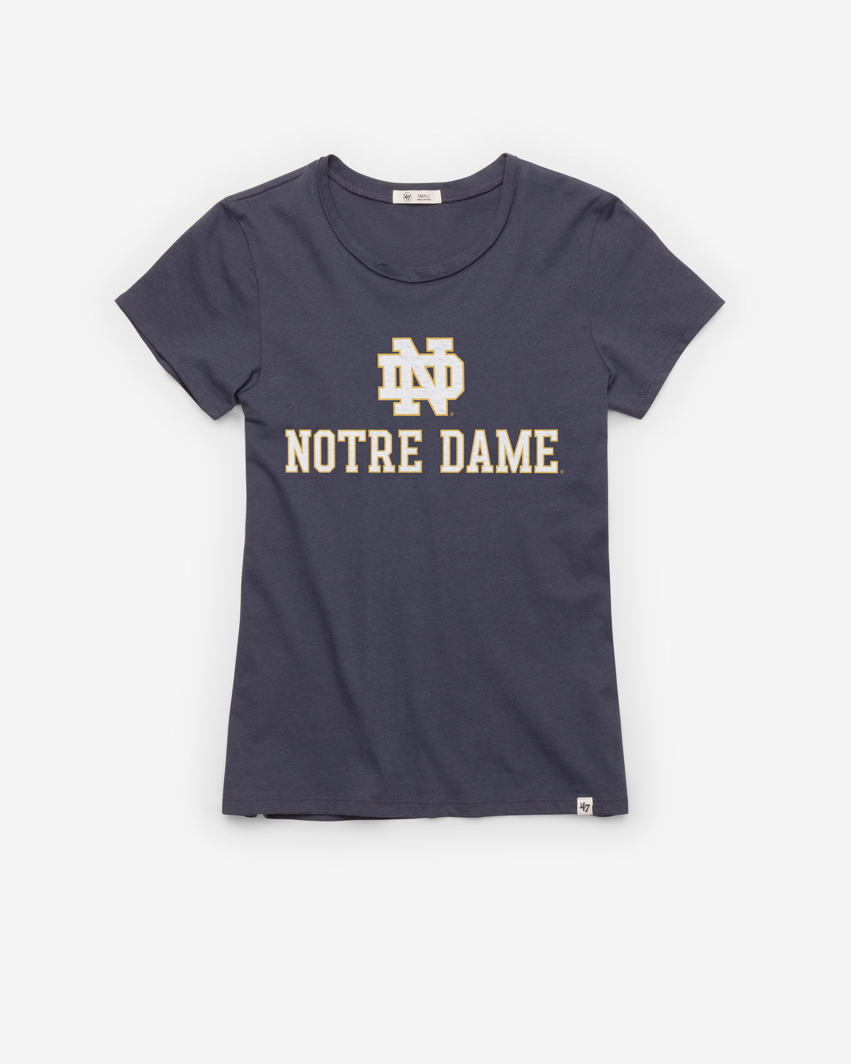 NOTRE DAME FIGHTIN IRISH PREMIER '47 WOMEN'S FRANKIE TEE
