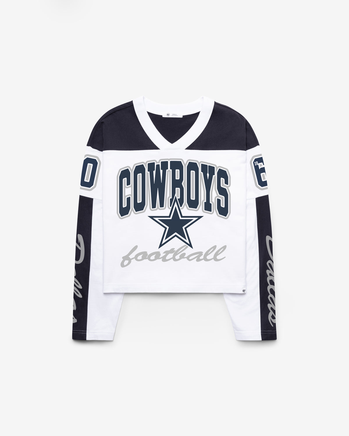 DALLAS COWBOYS EXCLAMATION '47 WOMEN'S METRO JERSEY TEE
