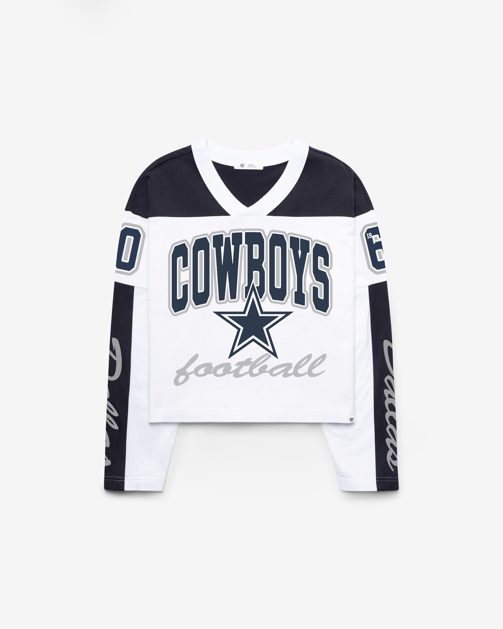 DALLAS COWBOYS EXCLAMATION '47 WOMEN'S METRO JERSEY TEE