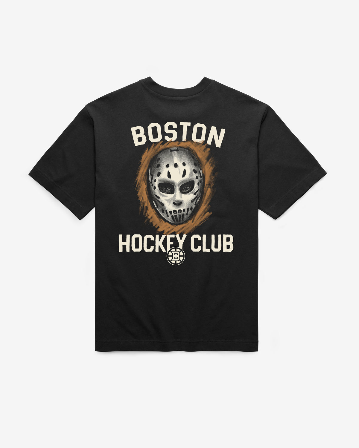 BOSTON BRUINS MASK BACK '47 FOUNDATION TEE