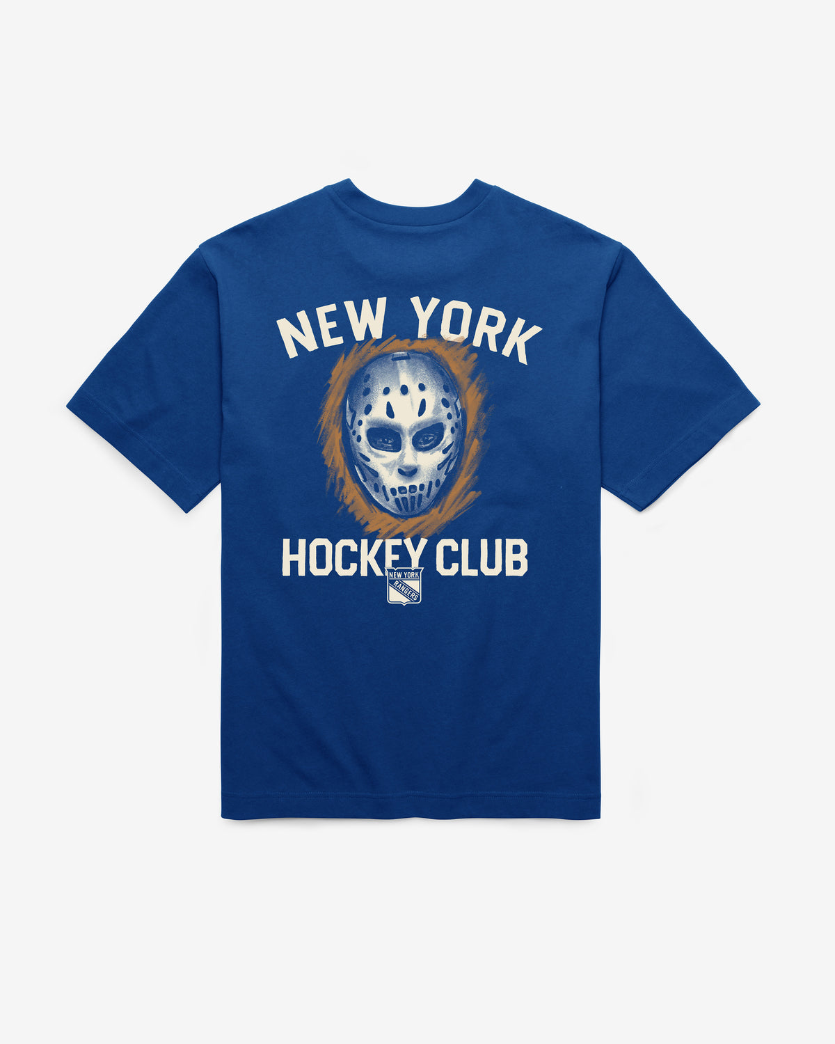 NEW YORK RANGERS MASK BACK '47 FOUNDATION TEE
