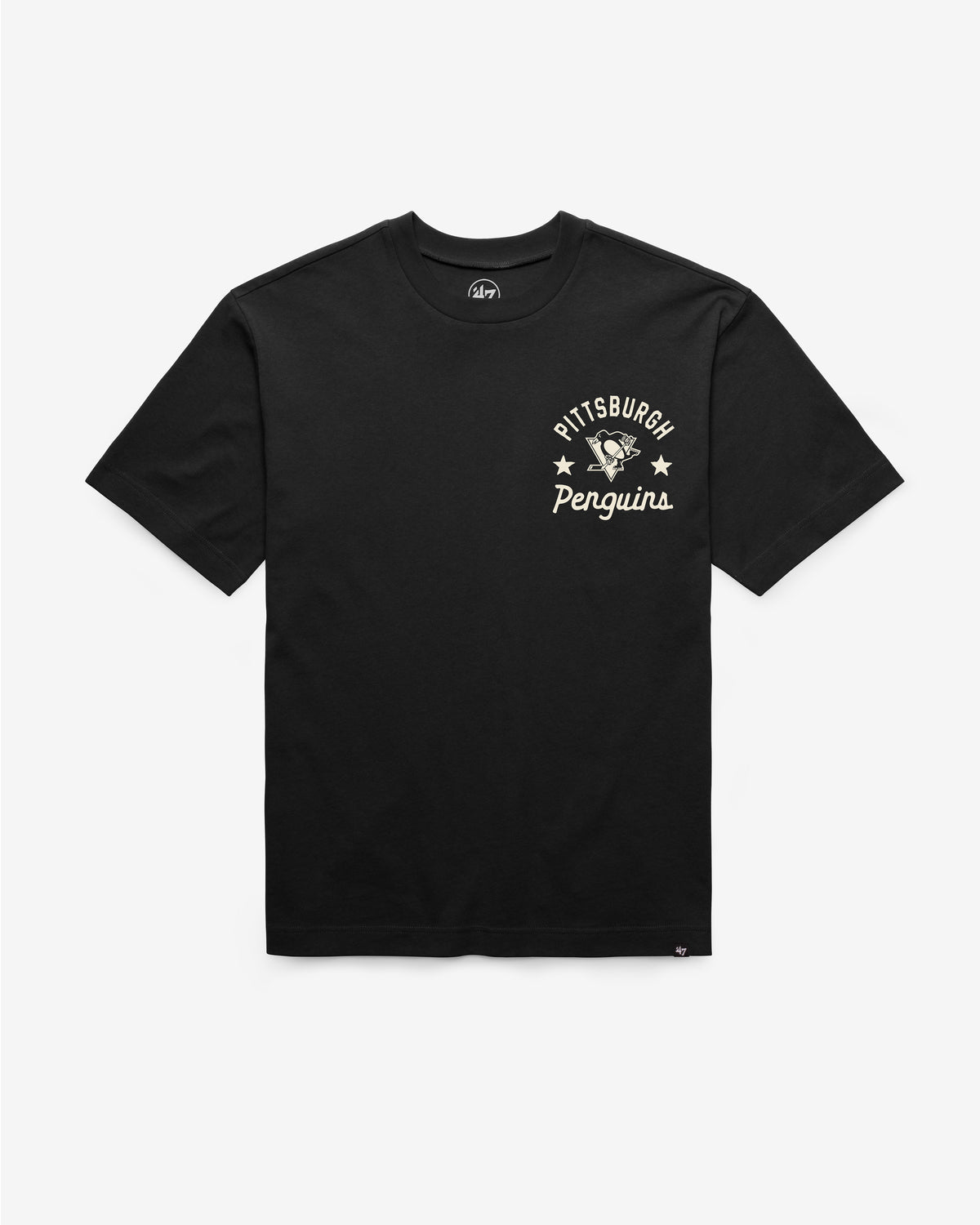 PITTSBURGH PENGUINS MASK BACK '47 FOUNDATION TEE