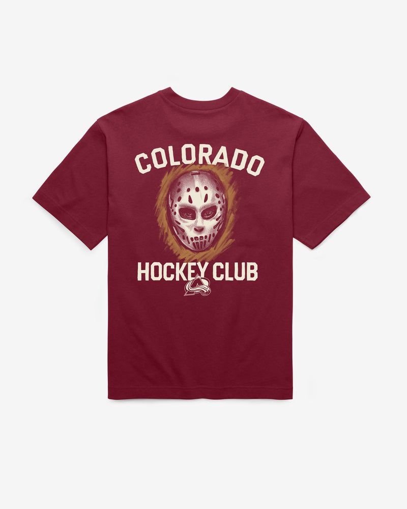 COLORADO AVALANCHE MASK BACK '47 FOUNDATION TEE