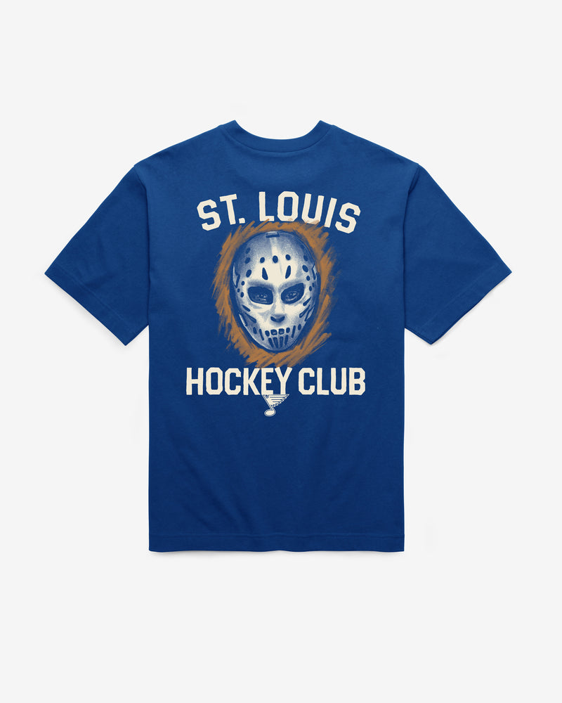 ST LOUIS BLUES MASK BACK '47 FOUNDATION TEE