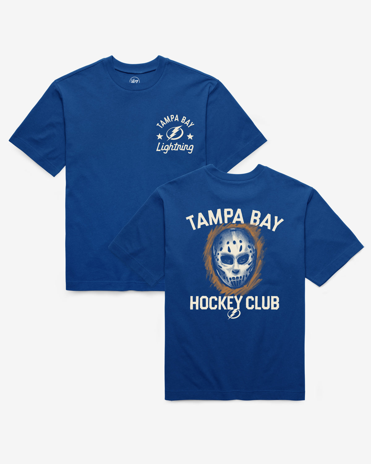TAMPA BAY LIGHTNING MASK BACK '47 FOUNDATION TEE