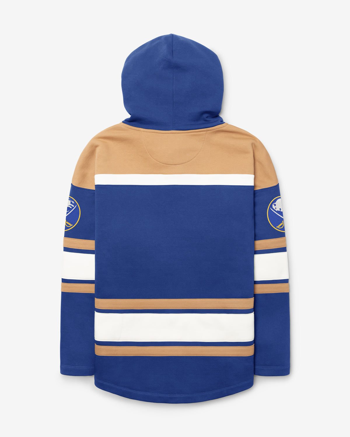 BUFFALO SABRES BLOCK SCRIPT SUPERIOR '47 LACER HOOD
