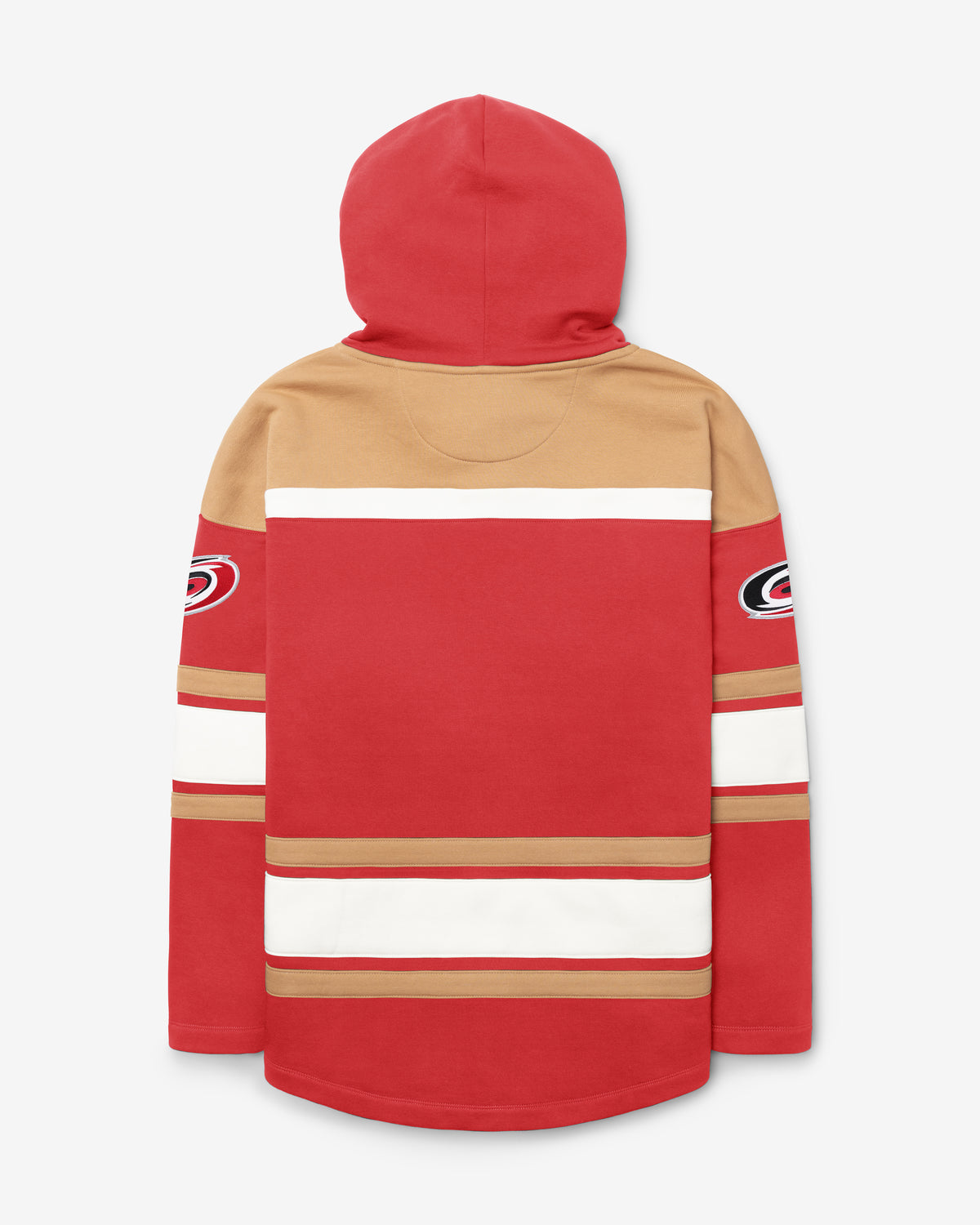 CAROLINA HURRICANES BLOCK SCRIPT SUPERIOR '47 LACER HOOD