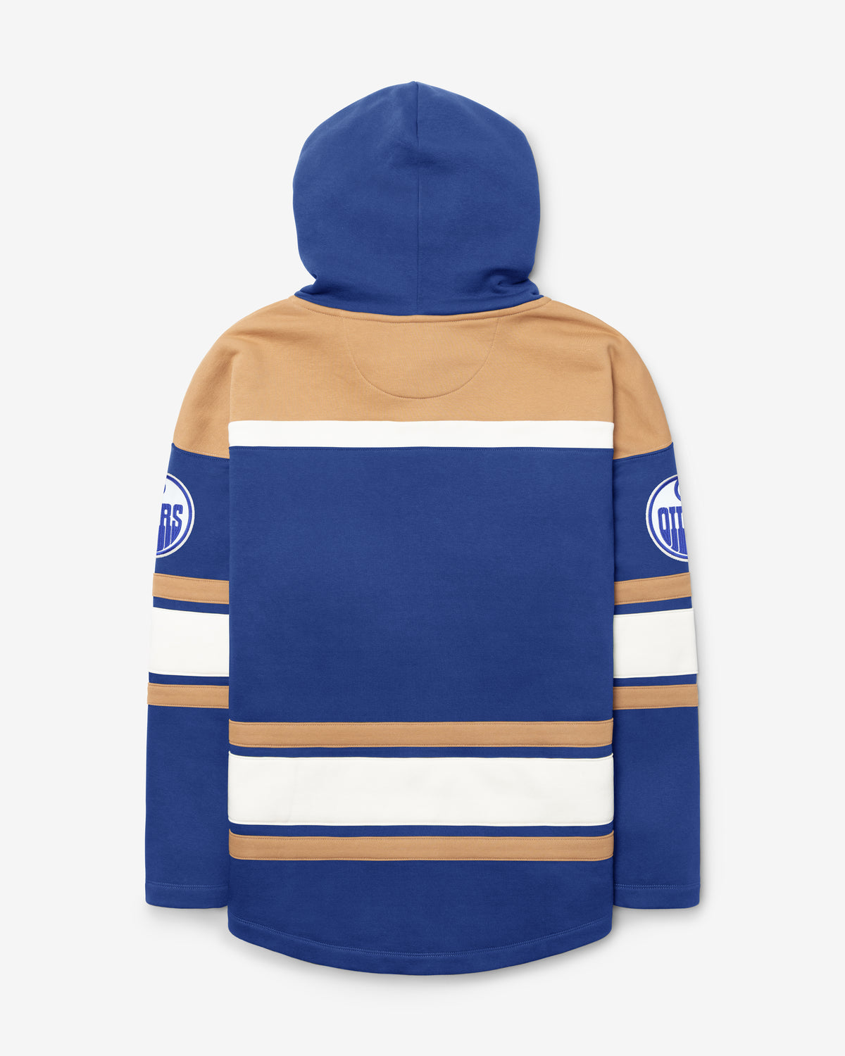 EDMONTON OILERS BLOCK SCRIPT SUPERIOR '47 LACER HOOD