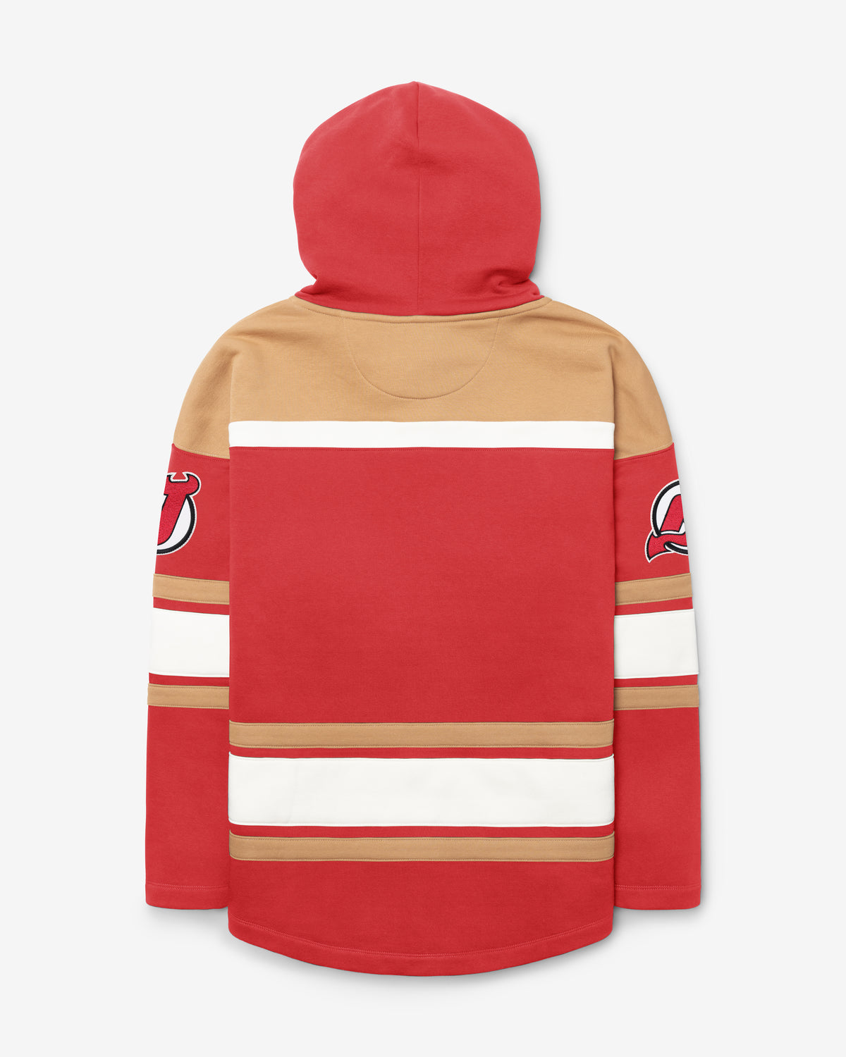 NEW JERSEY DEVILS BLOCK SCRIPT SUPERIOR '47 LACER HOOD