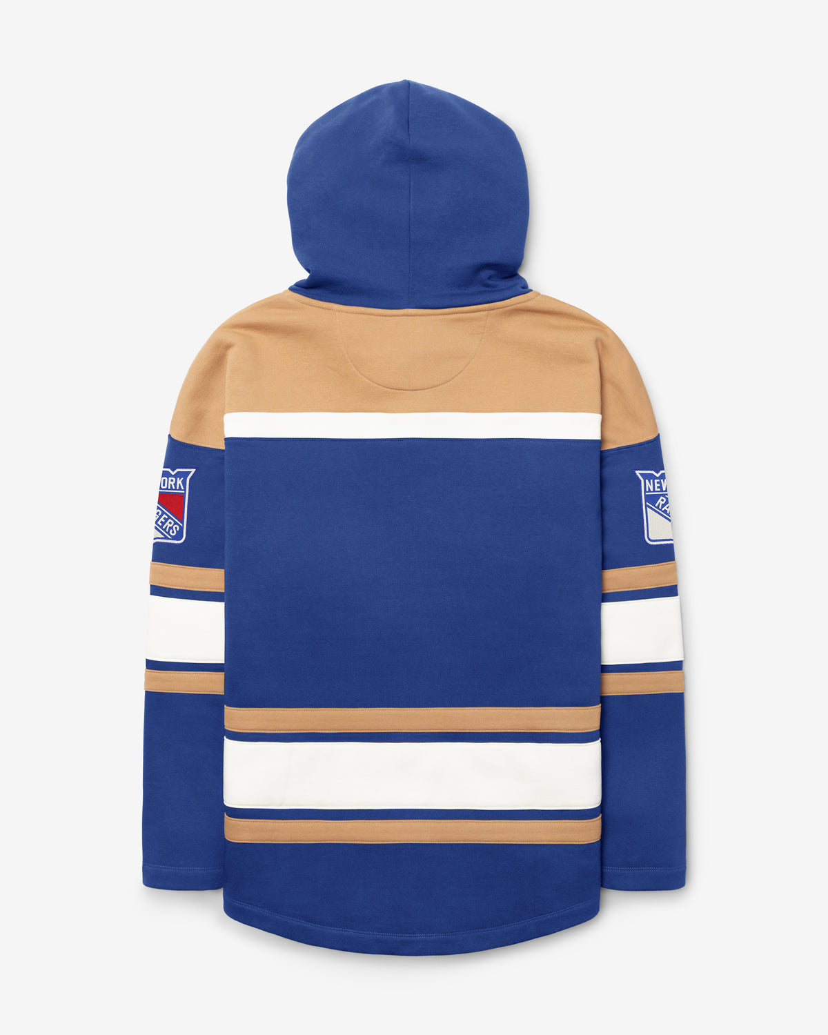 NEW YORK RANGERS BLOCK SCRIPT SUPERIOR '47 LACER HOOD