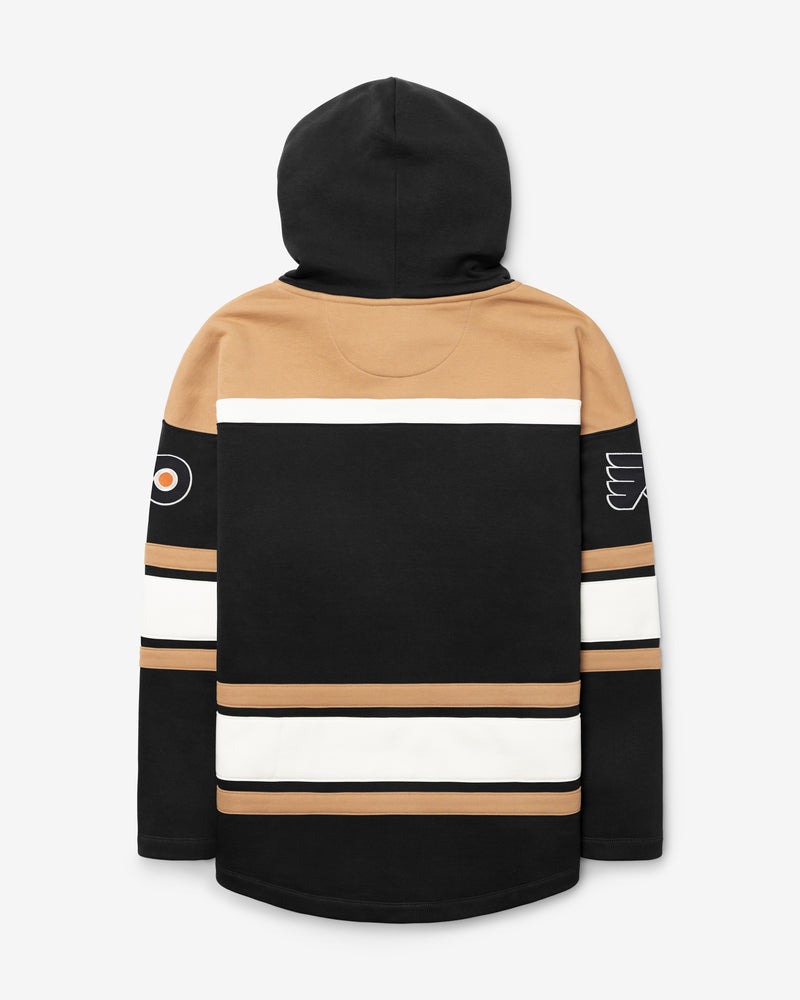 PHILADELPHIA FLYERS BLOCK SCRIPT SUPERIOR '47 LACER HOOD