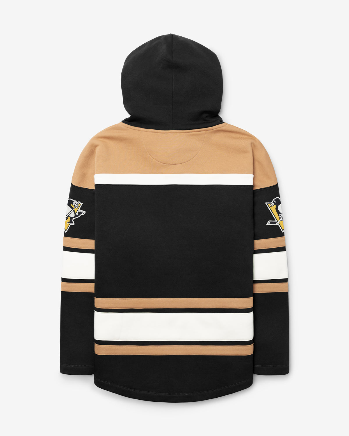 PITTSBURGH PENGUINS BLOCK SCRIPT SUPERIOR '47 LACER HOOD