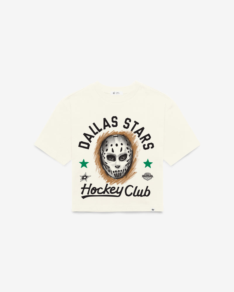 DALLAS STARS ARCH MASK '47 FOUNDATION CROP TEE WOMENS