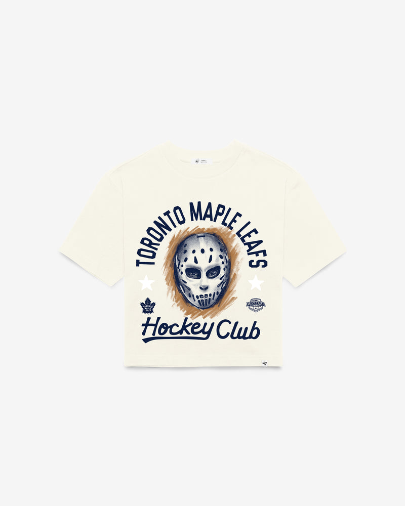 TORONTO MAPLE LEAFS ARCH MASK '47 FOUNDATION CROP TEE WOMENS