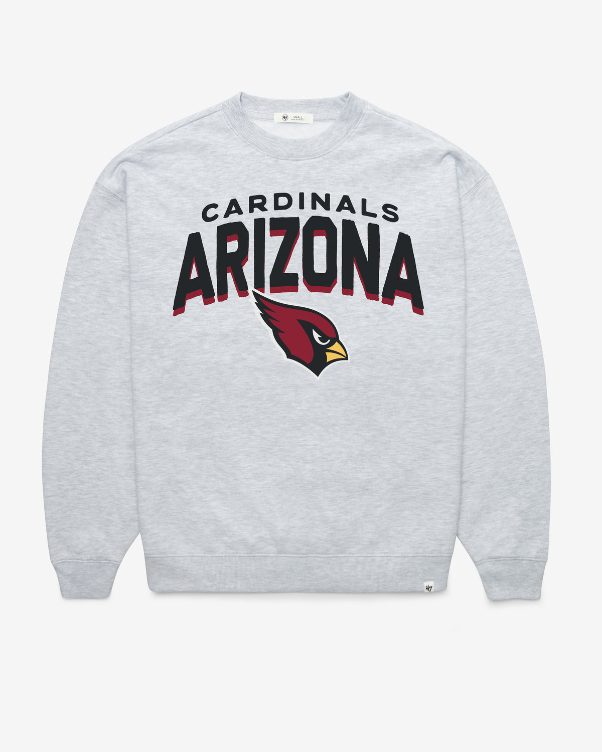 ARIZONA CARDINALS CAMPUS ARCH CLOUD '47 OVERSIZED CREW WOMENS