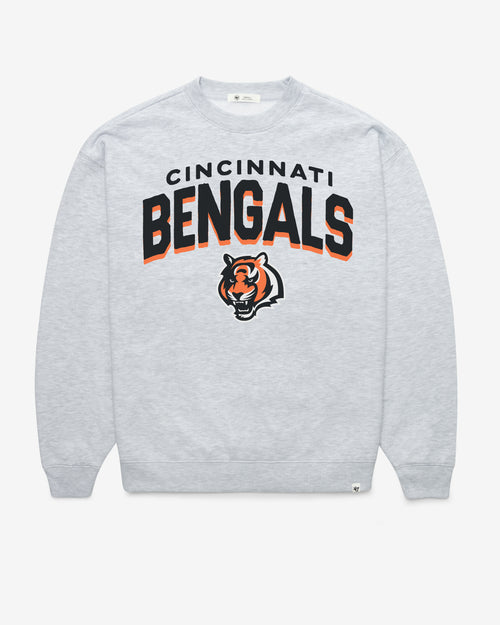 CINCINNATI BENGALS CAMPUS ARCH CLOUD '47 OVERSIZED CREW WOMENS