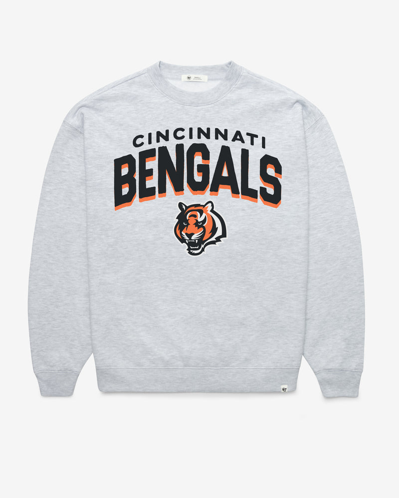 CINCINNATI BENGALS CAMPUS ARCH CLOUD '47 OVERSIZED CREW WOMENS
