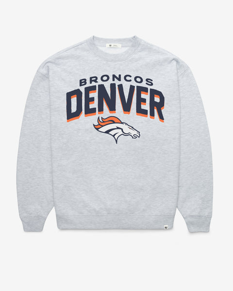 DENVER BRONCOS CAMPUS ARCH CLOUD '47 OVERSIZED CREW WOMENS
