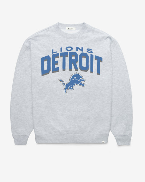 DETROIT LIONS CAMPUS ARCH CLOUD '47 OVERSIZED CREW WOMENS
