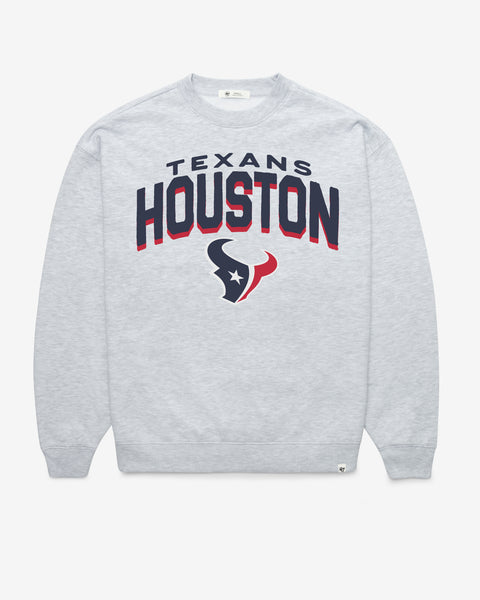 HOUSTON TEXANS CAMPUS ARCH CLOUD '47 OVERSIZED CREW WOMENS